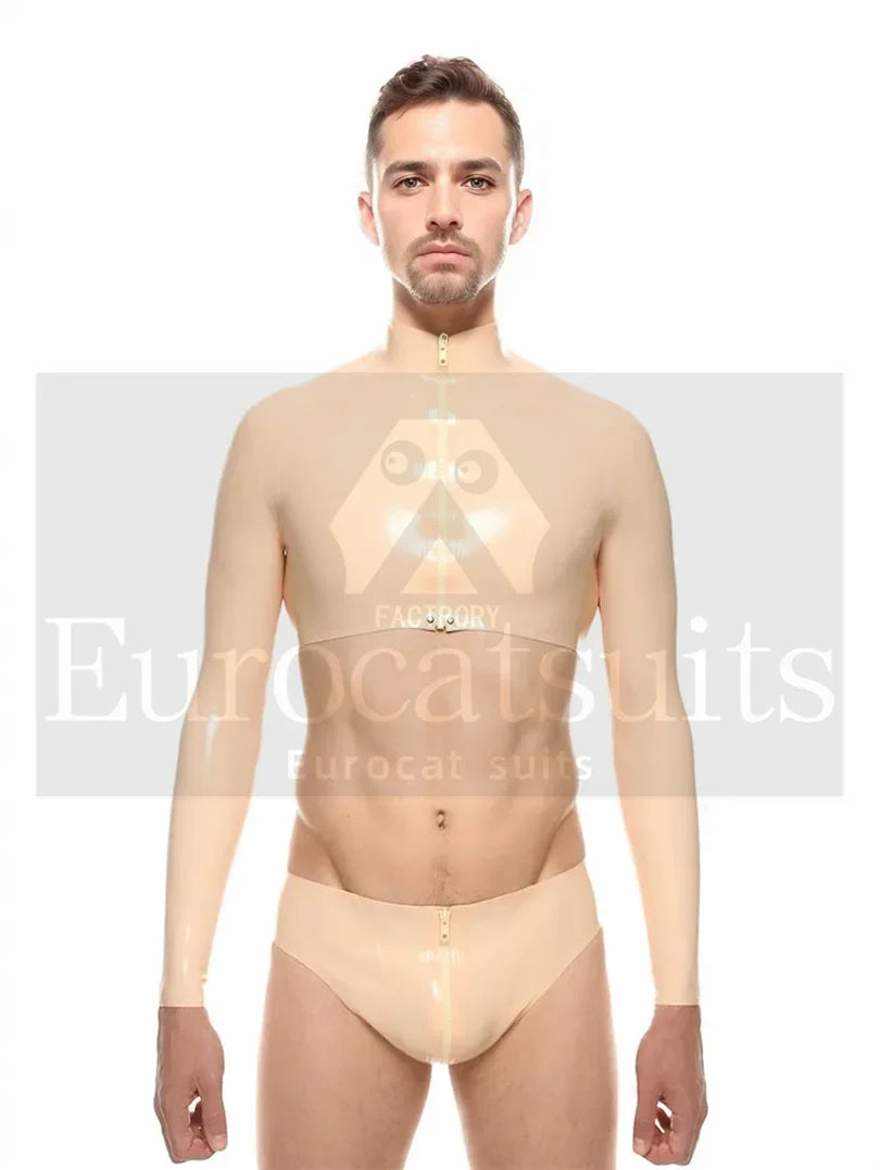 Latex Gloves men smoky transparency socks Rubber Gloves Adult Unisex Seamless mask hood molding latex fetish