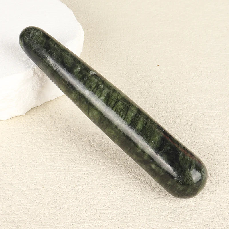 Drilled Helu Jade Egg Natural Stone Xiuyan Jade Massage Wand Yoni Ball Pelvic Kegel Exercise Tool Tightening Vaginal Muscle