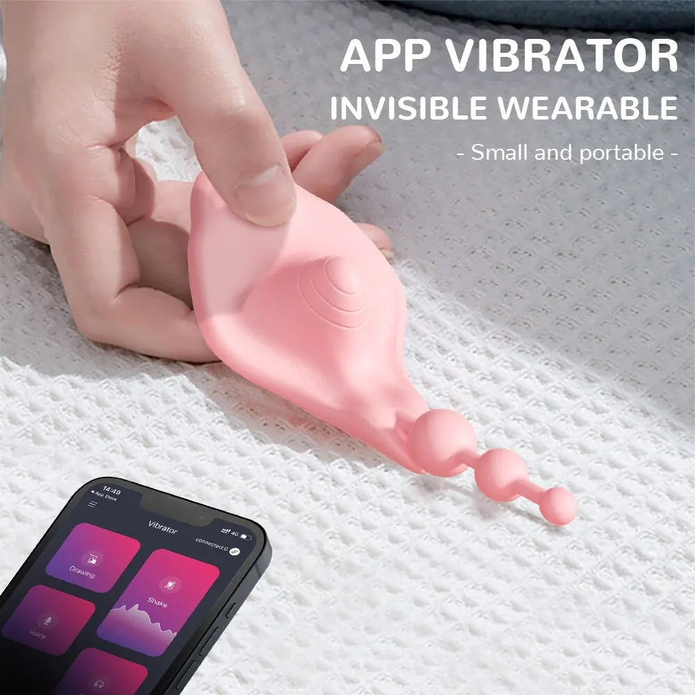 Wireless Remote APP Vibrator for Women Wearable Clitoral Stimulator Vagina Massage Egg Adult Sex Toys Female Panties Masturbator