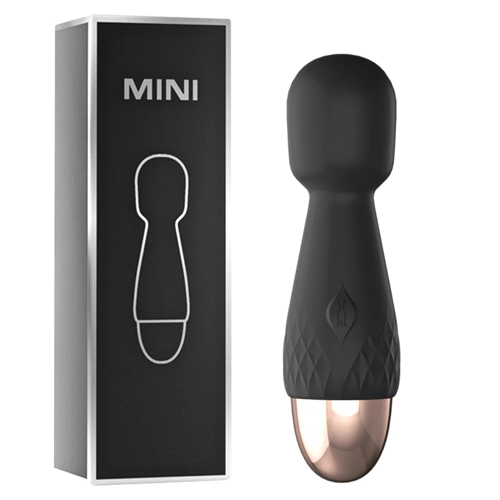 Mini Magic Wand Vibrators for Women Clitoris Stimulator AV Stick G Spot Massager Female Masturbator Adult Sex Toys for Woman