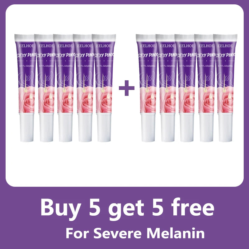 Remove Dark Melanin Whitening Cream Private Parts Underarm Bleaching Serum Whiten Butt Knee Brighten Inner Thigh Intimate Parts