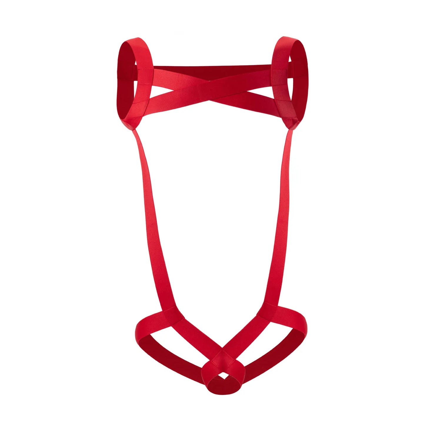 Sexy Lingerie Men's Harness Chest Bodysuit Hollow Out Bondage Elastic Penis Ring Hole Erotic Costume Fetish One-piece