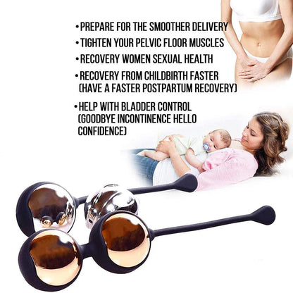 6PCS Kegel Ball set For Beginners vaginal tightening exerciser Chinese ball pelvic floor muscle Prevent Prolapse geisha Balls