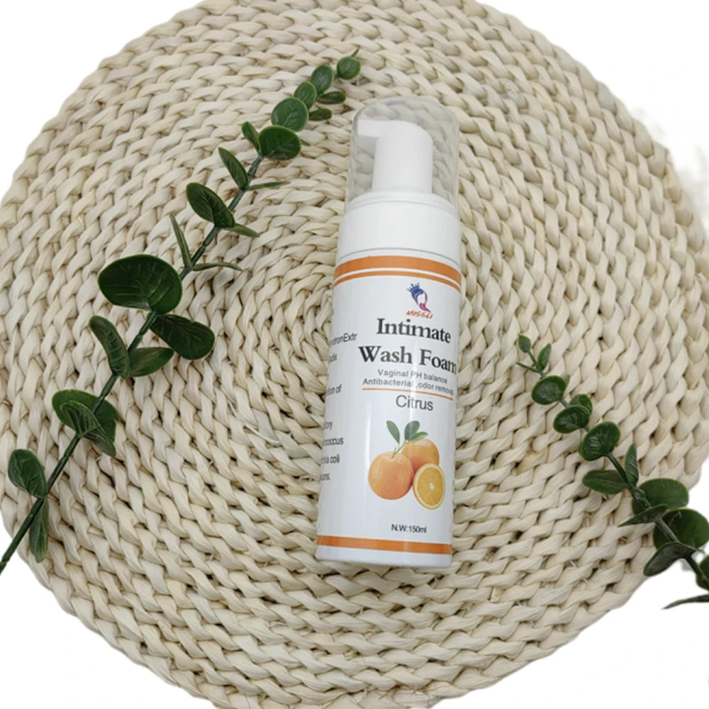 Free Private Label Vaginal Cleaning Feminine Hygiene Yoni Wash Foam