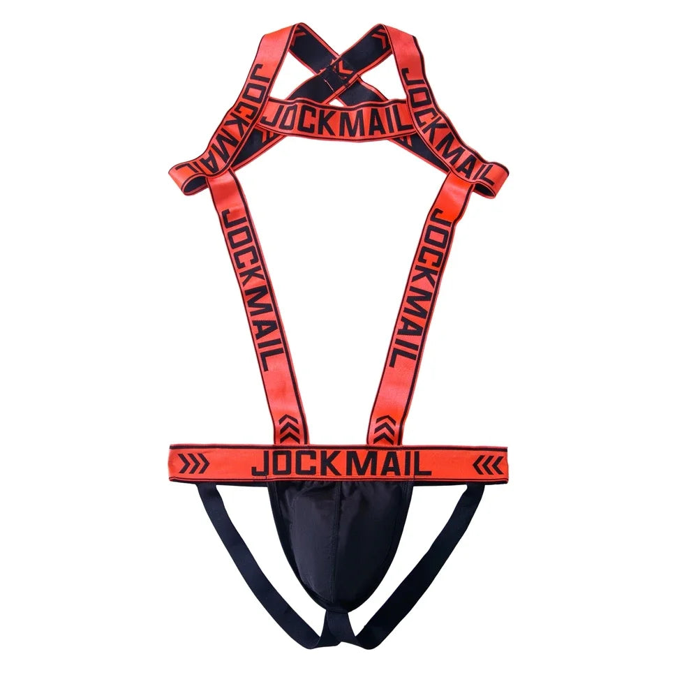 Man Harness Set Sexy Underwear Men Gay Men's Thongs Bodysuit Jockstrap Sissy Tanga Hombre Slip Cuecas Masculinas Sexy Lingerie