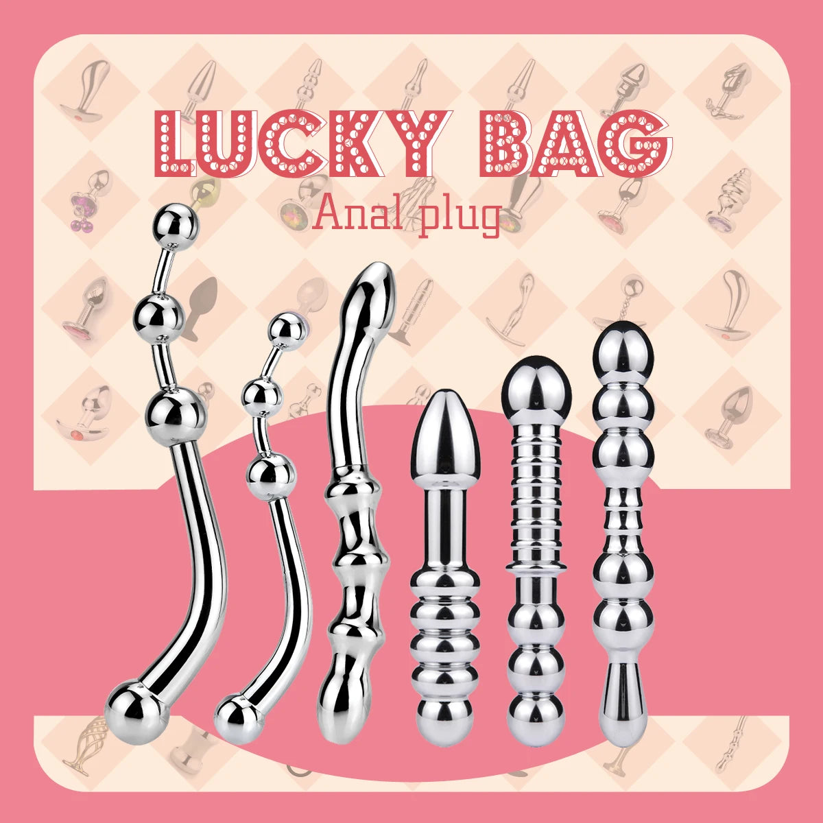 Mystery Boxes Anal Plug,Lucky Bags,Blind Box,Various Styles Of Butt Plugs Are Played Randomly,Dildos,Adult Pleasure,Sex Toys