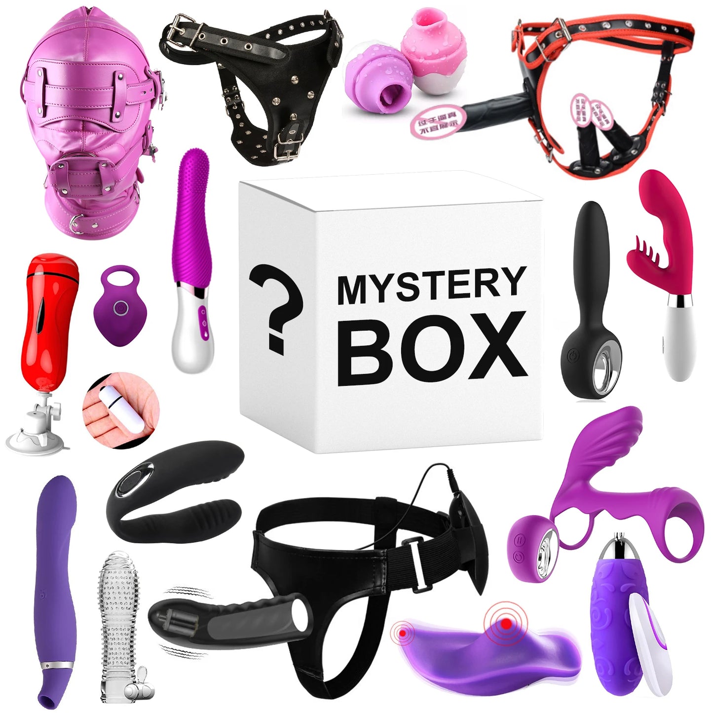 Super surprise mystery lucky box rotating male masturbator sex toys for men women