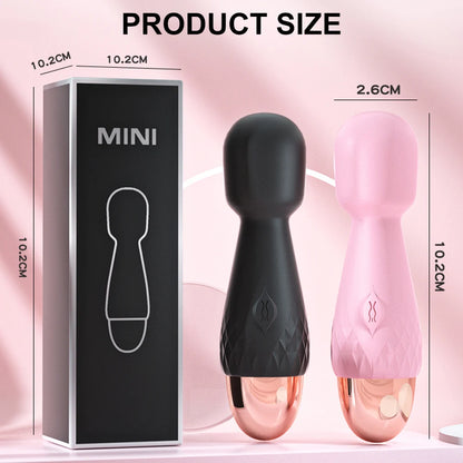 Mini Magic Wand Vibrators for Women Clitoris Stimulator AV Stick G Spot Massager Female Masturbator Adult Sex Toys for Woman