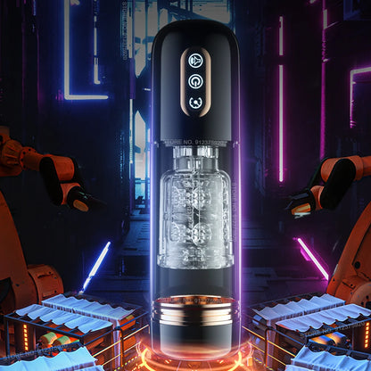 Automatic Male Thrusting Masturbator Sex Toy for Men Blowjob Sex Machine Penis Pump Vagina Rotation Sucking Masturbation Stroker