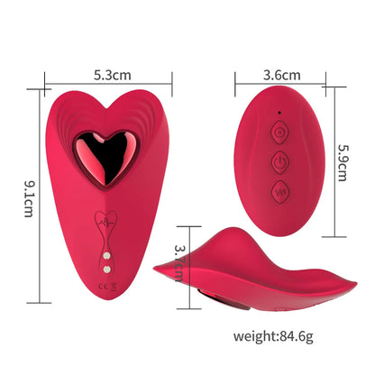 Wearable Panty Vibrator for Women Strong Magnetic Clip App Control Butterfly Clitoral Vibrating Female Masturbator Adult Sex Toy