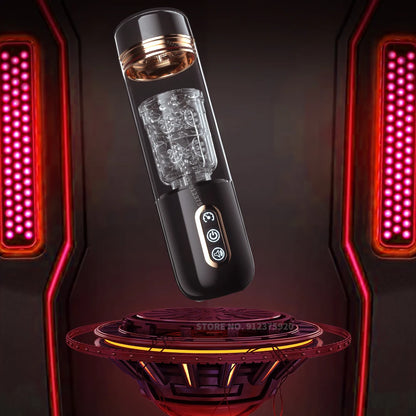 Automatic Male Thrusting Masturbator Sex Toy for Men Blowjob Sex Machine Penis Pump Vagina Rotation Sucking Masturbation Stroker