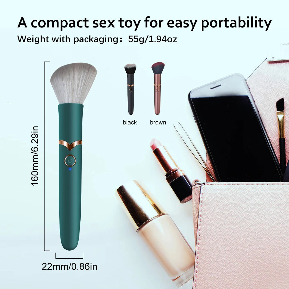 Make Up Brush Bullet Vibrator Sex Toys For Women 10 Speeds Anal G Spot Dildo Vibrator Lipstick Mini Vibrators For Women Sexshop