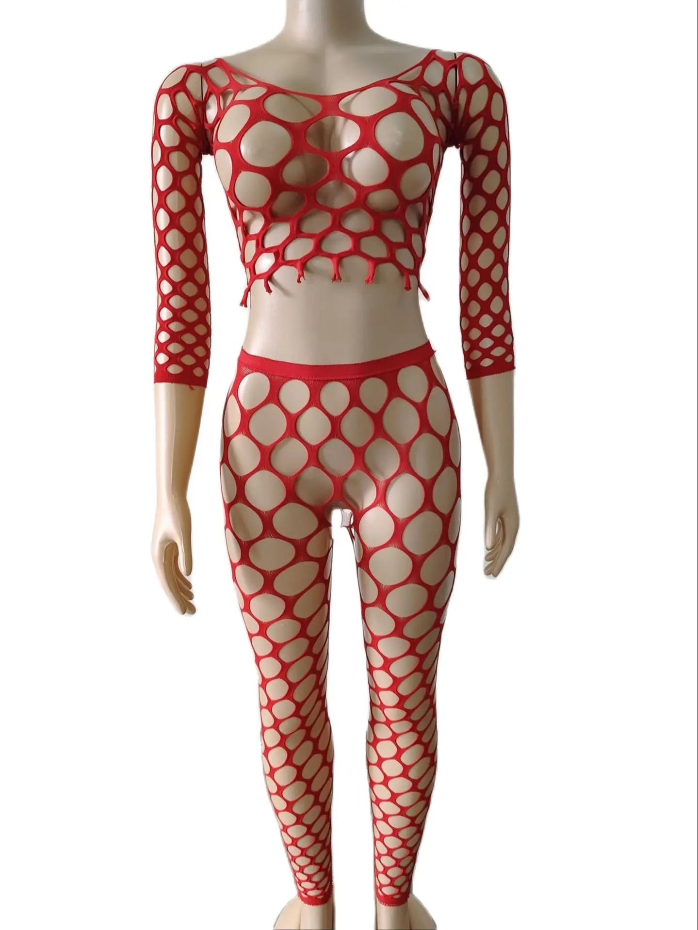 SexyGirl's Exotic Pole Dance Wear  Stretchy Erotic Lingerie Bodysuit Porno Split Nightbar Stripper Gogo Dancer Bdsm   Costumes