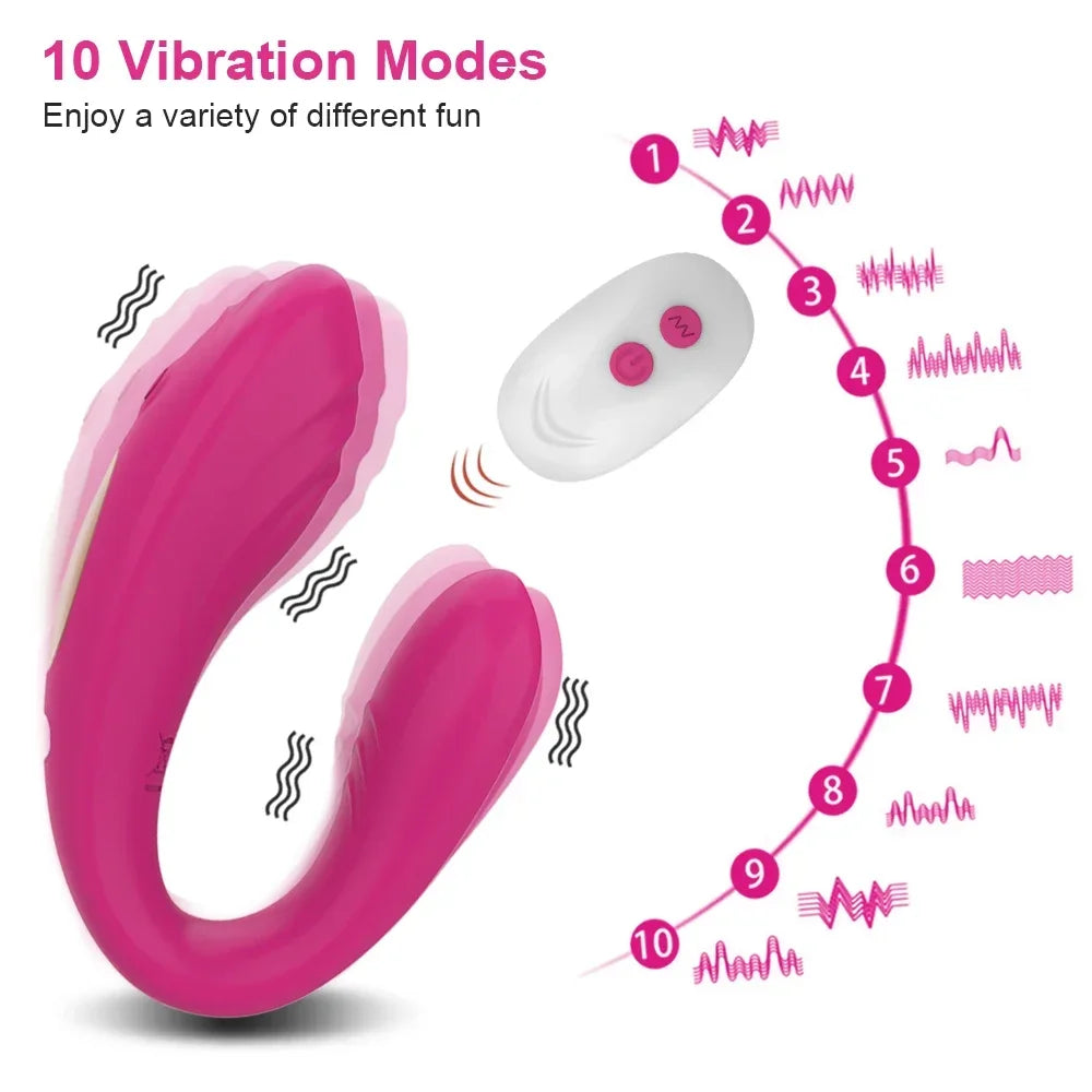 Powerful Remote Control Vibrator Adult Sex G Spot Sexy Toys Female Clitoris Vagina Stimulator Dildo for Couples Women Panties 18