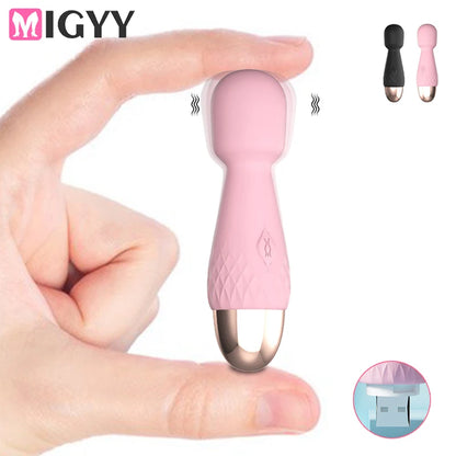 Mini Magic Wand Vibrators for Women Clitoris Stimulator AV Stick G Spot Massager Female Masturbator Adult Sex Toys for Woman