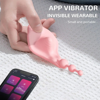 Wireless Remote APP Vibrator for Women Wearable Clitoral Stimulator Vagina Massage Egg Adult Sex Toys Female Panties Masturbator