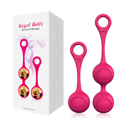 Kegel Exercises Muscle Massager Balls Beginner Tightening Training System for Women Pelvic Weight Training Ben Wa Balls