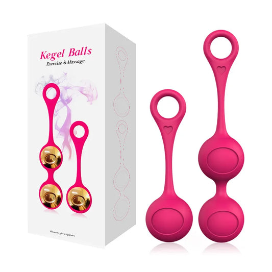 Kegel Exercises Muscle Massager Balls Beginner Tightening Training System for Women Pelvic Weight Training Ben Wa Balls