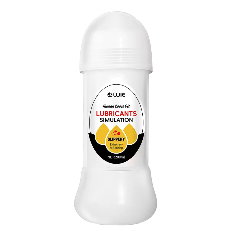 Realistic Semen Lube Premium Water-Based Lubricant for Women Men Couples Adult Sex Toys White Sex Lubricant Comfort Lubricants