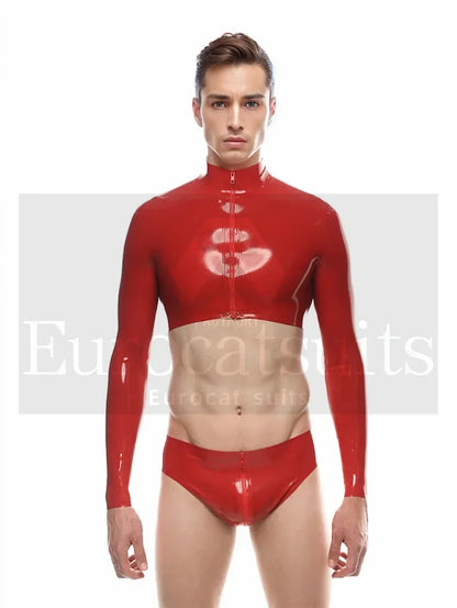 Latex Gloves men smoky transparency socks Rubber Gloves Adult Unisex Seamless mask hood molding latex fetish