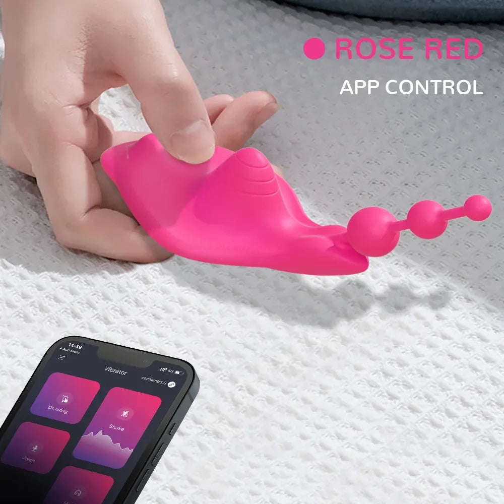 Wireless Remote APP Vibrator for Women Wearable Clitoral Stimulator Vagina Massage Egg Adult Sex Toys Female Panties Masturbator