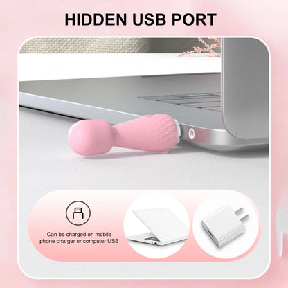 Mini Magic Wand Vibrators for Women Clitoris Stimulator AV Stick G Spot Massager Female Masturbator Adult Sex Toys for Woman