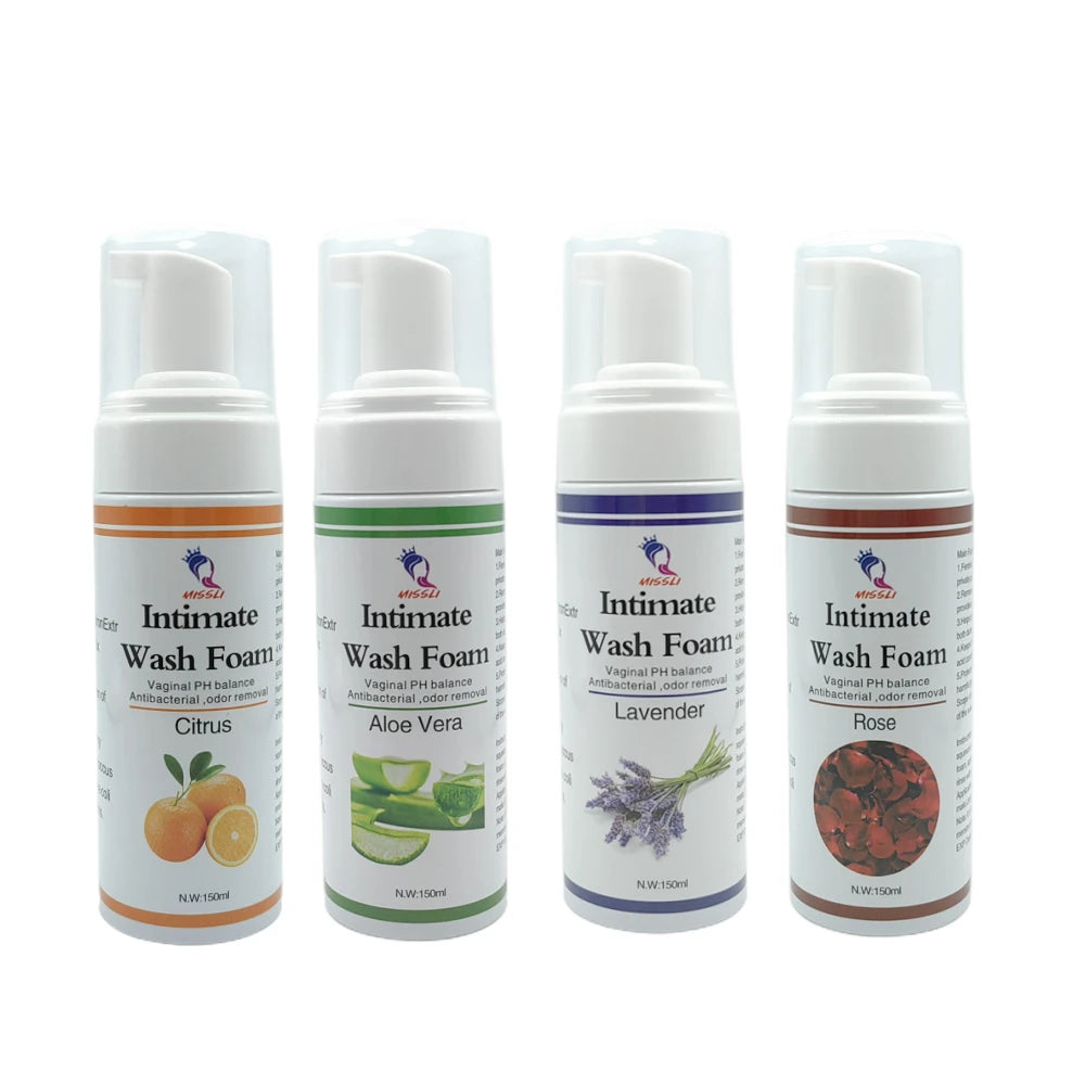 Free Private Label Vaginal Cleaning Feminine Hygiene Yoni Wash Foam