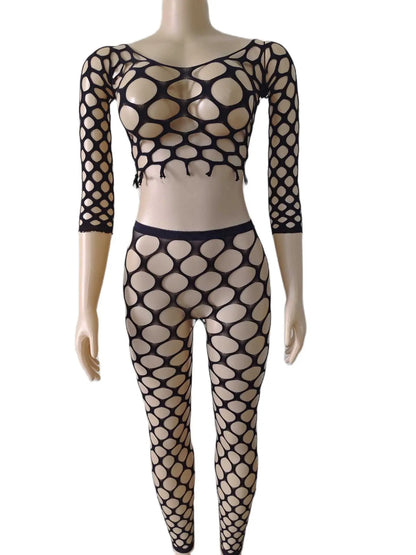 SexyGirl's Exotic Pole Dance Wear  Stretchy Erotic Lingerie Bodysuit Porno Split Nightbar Stripper Gogo Dancer Bdsm   Costumes