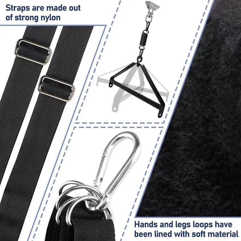 Sex Swing Metal Tripod Sexual Furniture Bondage Sex Toy for Couples Women Adult Products Chairs Hanging Pravate Game BDSM