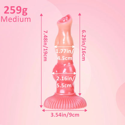 Fantastic Animal Realistic Dildo Monster Knot Anal Plug Big Suction Cup Penetration Dildos Sex Toys For Women/Men Adult Supplies