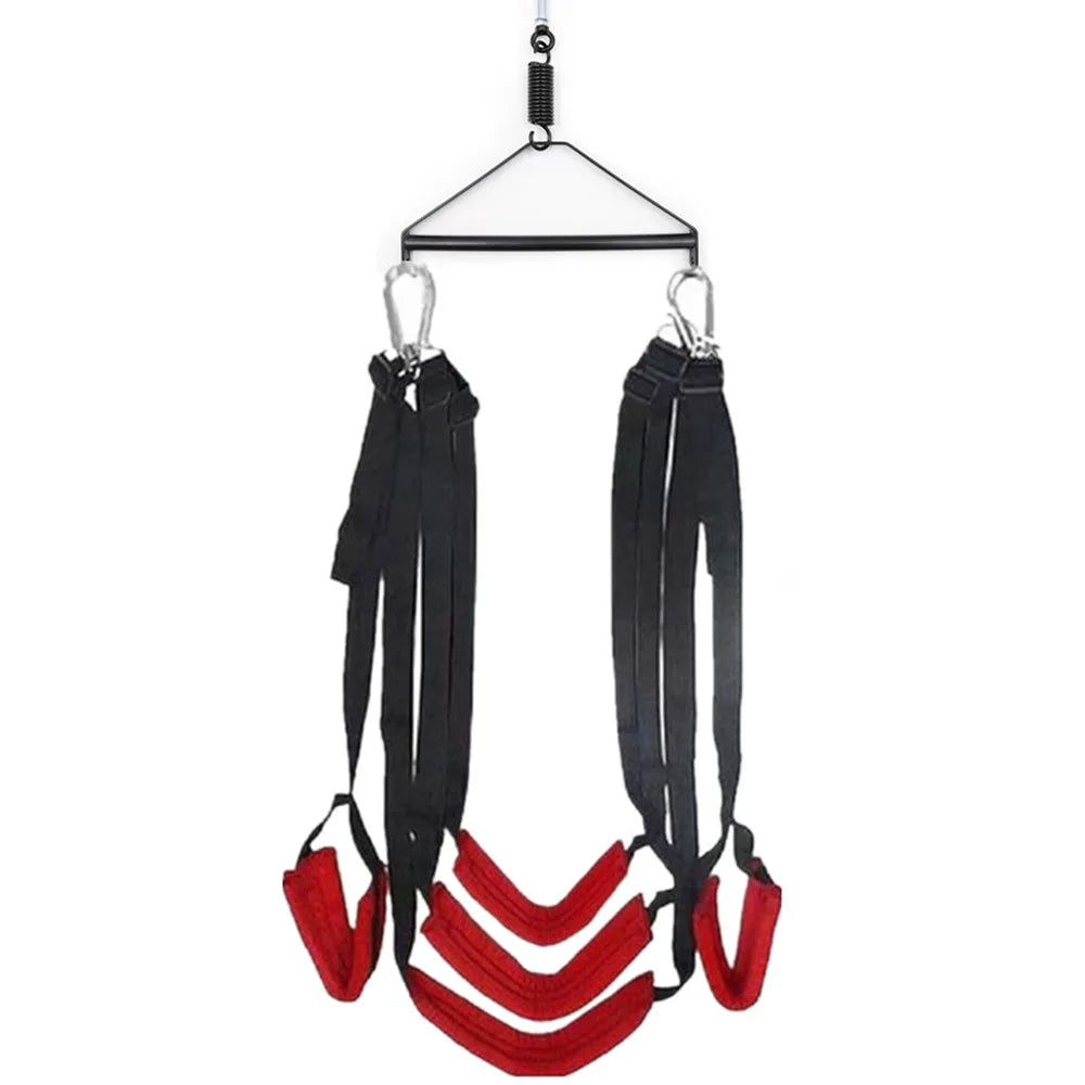 Sex Swing Metal Tripod Sexual Furniture Bondage Sex Toy for Couples Women Adult Products Chairs Hanging Pravate Game BDSM