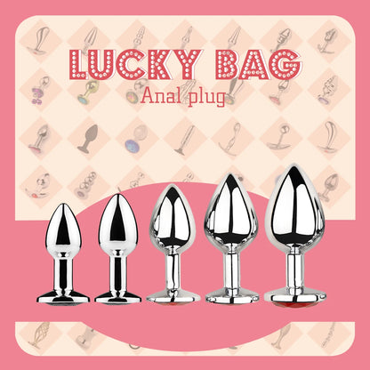 Mystery Boxes Anal Plug,Lucky Bags,Blind Box,Various Styles Of Butt Plugs Are Played Randomly,Dildos,Adult Pleasure,Sex Toys