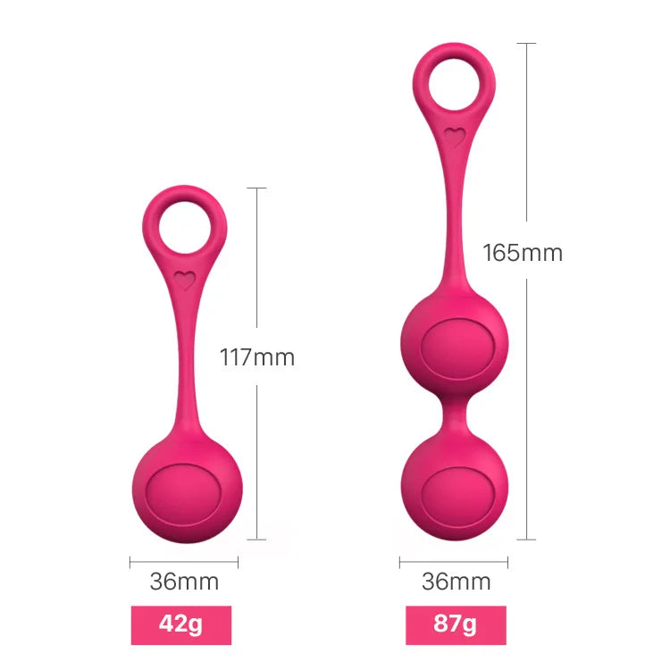 Kegel Exercises Muscle Massager Balls Beginner Tightening Training System for Women Pelvic Weight Training Ben Wa Balls