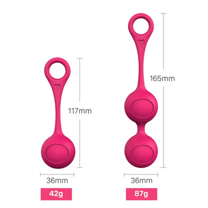 Kegel Exercises Muscle Massager Balls Beginner Tightening Training System for Women Pelvic Weight Training Ben Wa Balls
