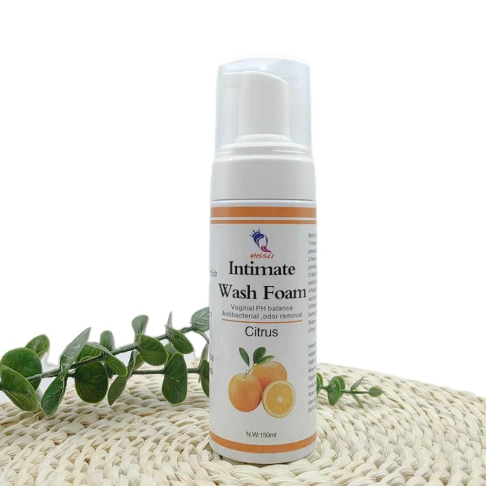 Free Private Label Vaginal Cleaning Feminine Hygiene Yoni Wash Foam