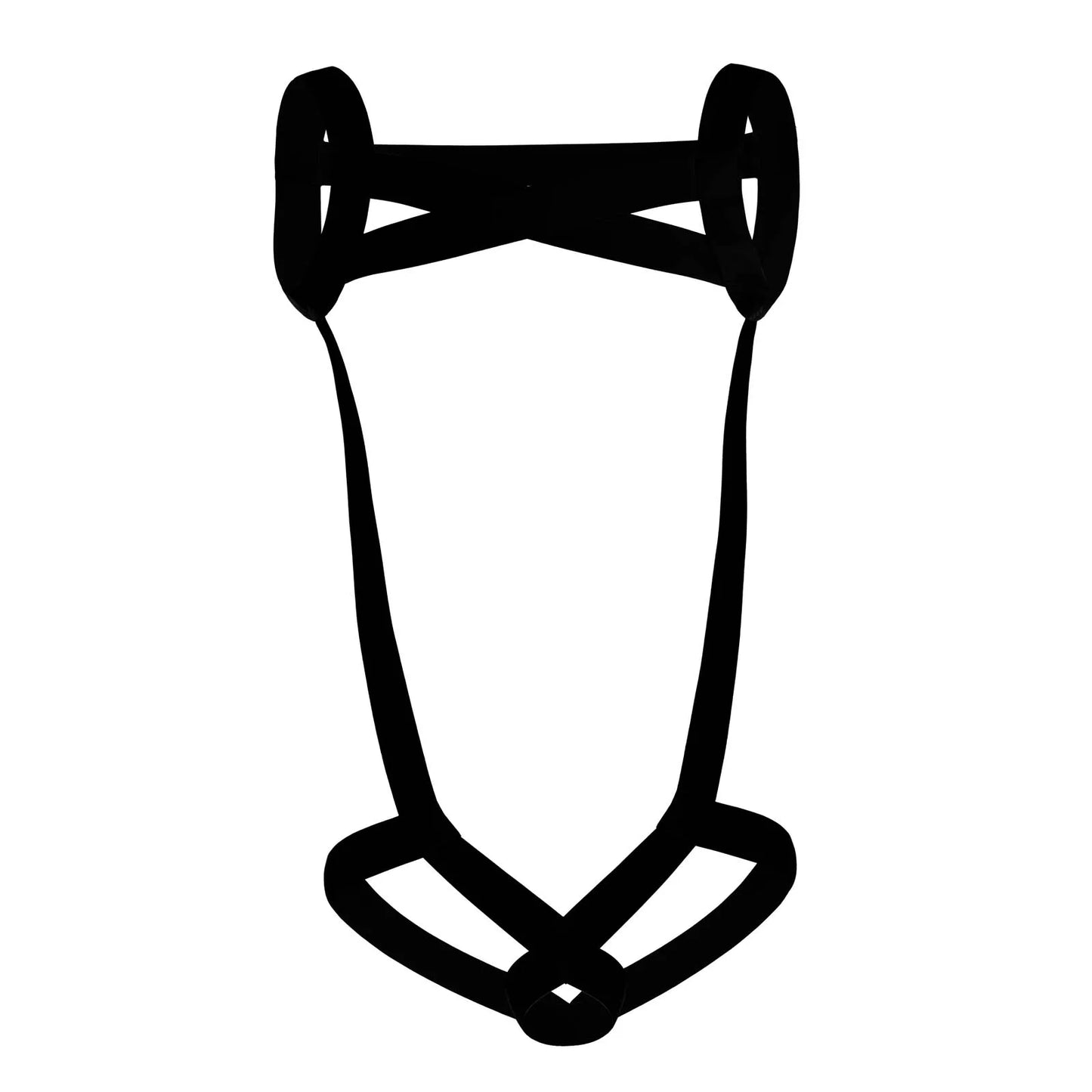 Sexy Lingerie Men's Harness Chest Bodysuit Hollow Out Bondage Elastic Penis Ring Hole Erotic Costume Fetish One-piece