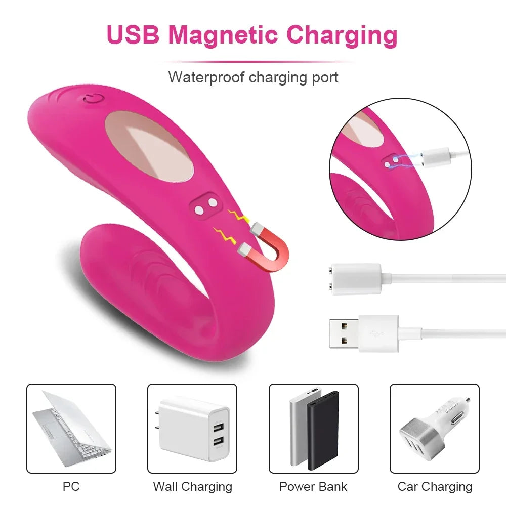 Powerful Remote Control Vibrator Adult Sex G Spot Sexy Toys Female Clitoris Vagina Stimulator Dildo for Couples Women Panties 18