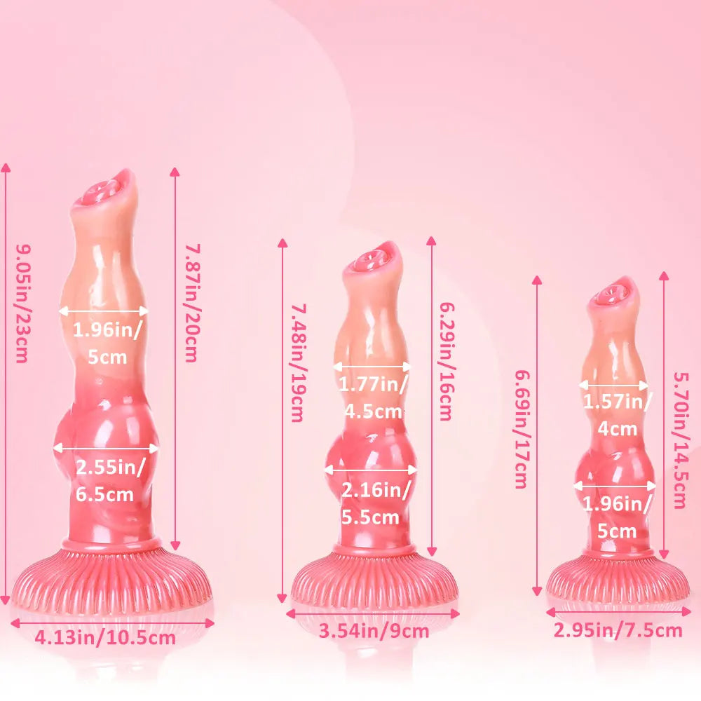 Fantastic Animal Realistic Dildo Monster Knot Anal Plug Big Suction Cup Penetration Dildos Sex Toys For Women/Men Adult Supplies