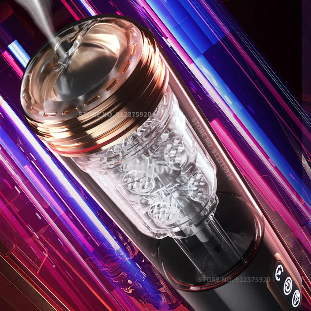 Automatic Male Thrusting Masturbator Sex Toy for Men Blowjob Sex Machine Penis Pump Vagina Rotation Sucking Masturbation Stroker