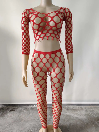 SexyGirl's Exotic Pole Dance Wear  Stretchy Erotic Lingerie Bodysuit Porno Split Nightbar Stripper Gogo Dancer Bdsm   Costumes