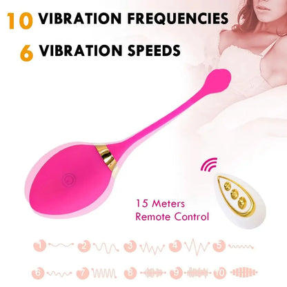 Vibrating Panties Egg Kegel Exerciser Vaginal Balls Wireless Remote Jumping Control Masturbator Wa Ball Ben Female Eggs Clitoris