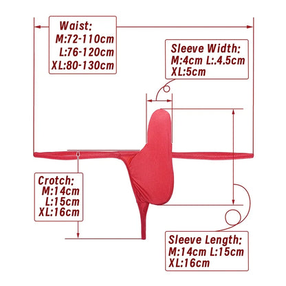 YAULAANG Sexy men's gloss gay underwear oily G-Strings thong Shiny low-waisted High Elasticity mens lingerie