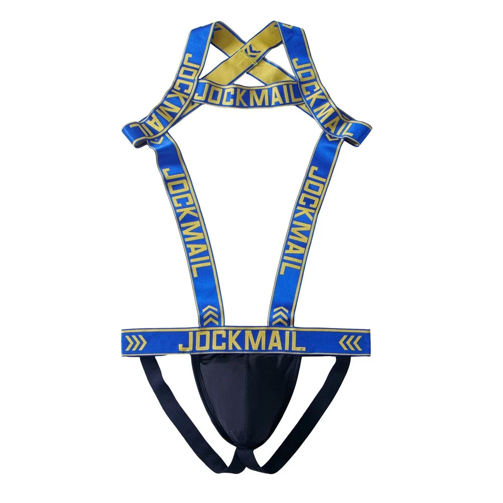 Man Harness Set Sexy Underwear Men Gay Men's Thongs Bodysuit Jockstrap Sissy Tanga Hombre Slip Cuecas Masculinas Sexy Lingerie