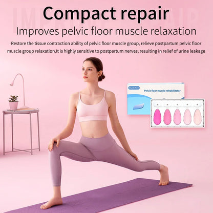 Women's Pelvic Floor Strengthening Exercise Devices Doctor Recommended Weights and Control Training Kit Beginners Kegel Balls