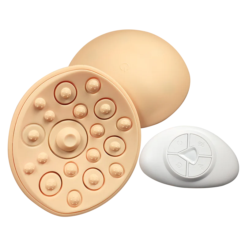Breast Enhancement Instrument Red Light Massage Therapy Chest Massage Pad Hot Compress Wireless Vibration Massage