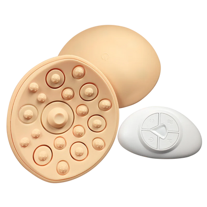 Breast Enhancement Instrument Red Light Massage Therapy Chest Massage Pad Hot Compress Wireless Vibration Massage