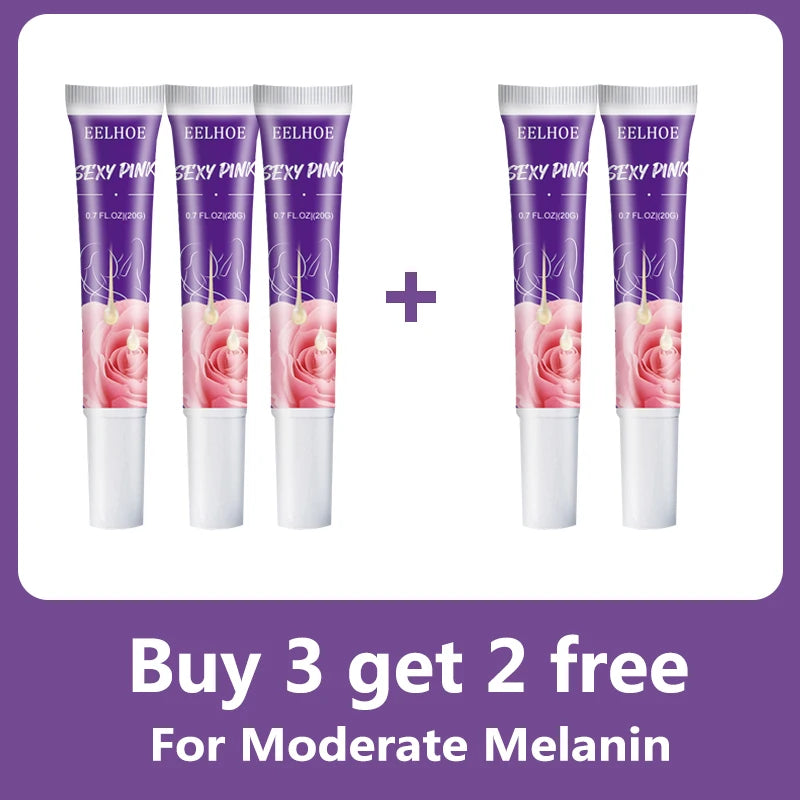 Remove Dark Melanin Whitening Cream Private Parts Underarm Bleaching Serum Whiten Butt Knee Brighten Inner Thigh Intimate Parts