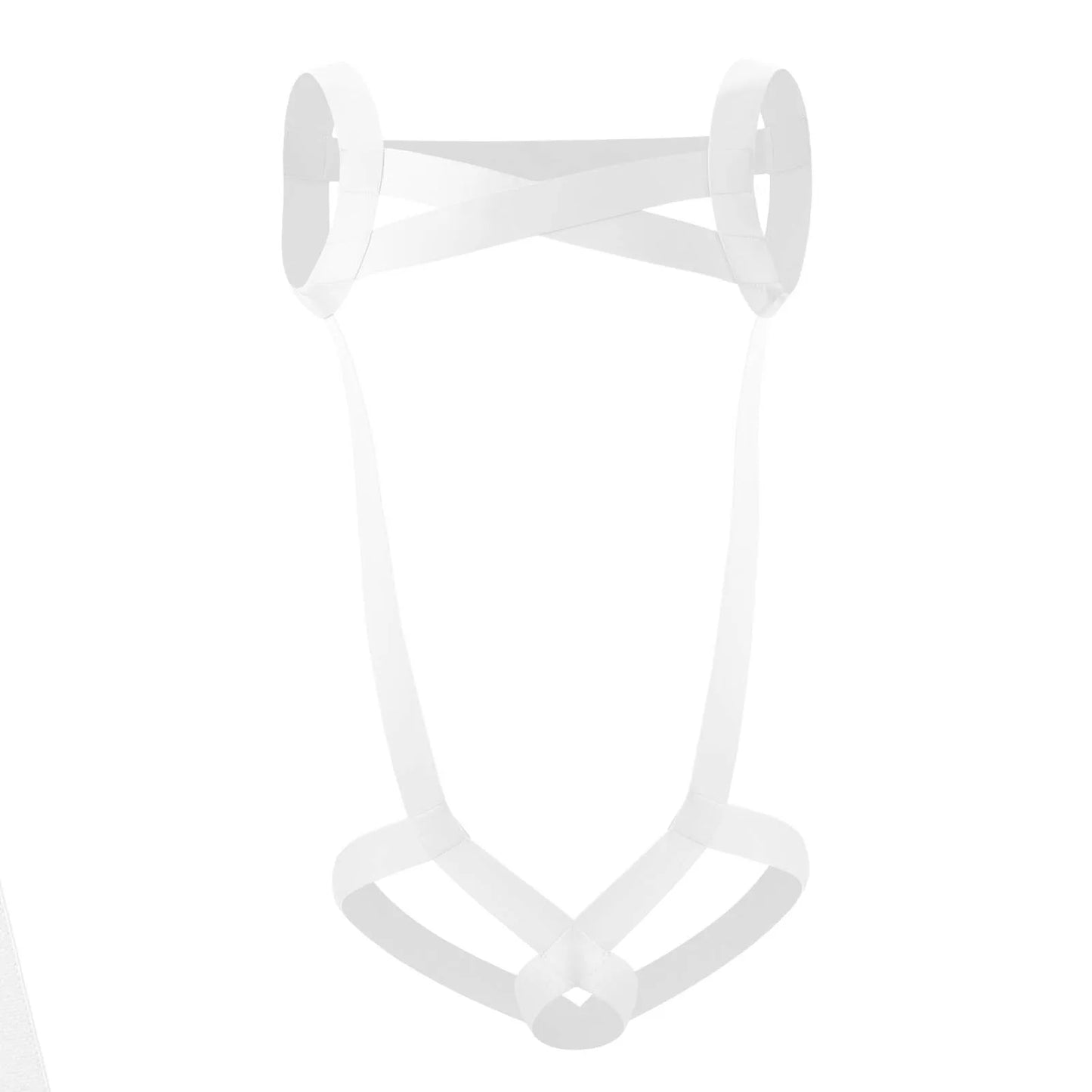 Sexy Lingerie Men's Harness Chest Bodysuit Hollow Out Bondage Elastic Penis Ring Hole Erotic Costume Fetish One-piece
