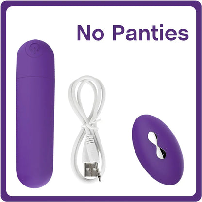 Mini Bullet Vibrator For Women 10m Remote Control Small Clitoris Stimulator Sex Toys Adults Silent Clit Vibro On Female Panties